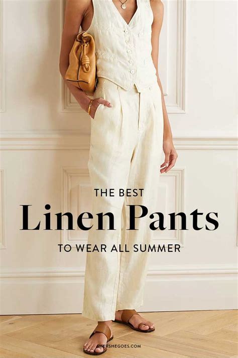 WOMEN'S LUXURY LINEN PANTS AND SHORTS 